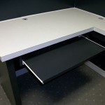 Black & White Office Desk