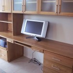 Wall Desk With Glass