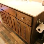 Red Oak Guest Vanity