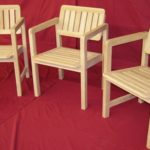 Custom White Oak Chairs