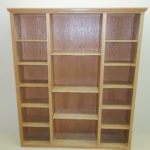 Natural Red Oak Bookcase